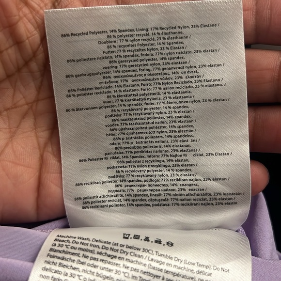 Outdoor Voices Lavender Ace 4" Pleated Mini Skort - Picture 10 of 10